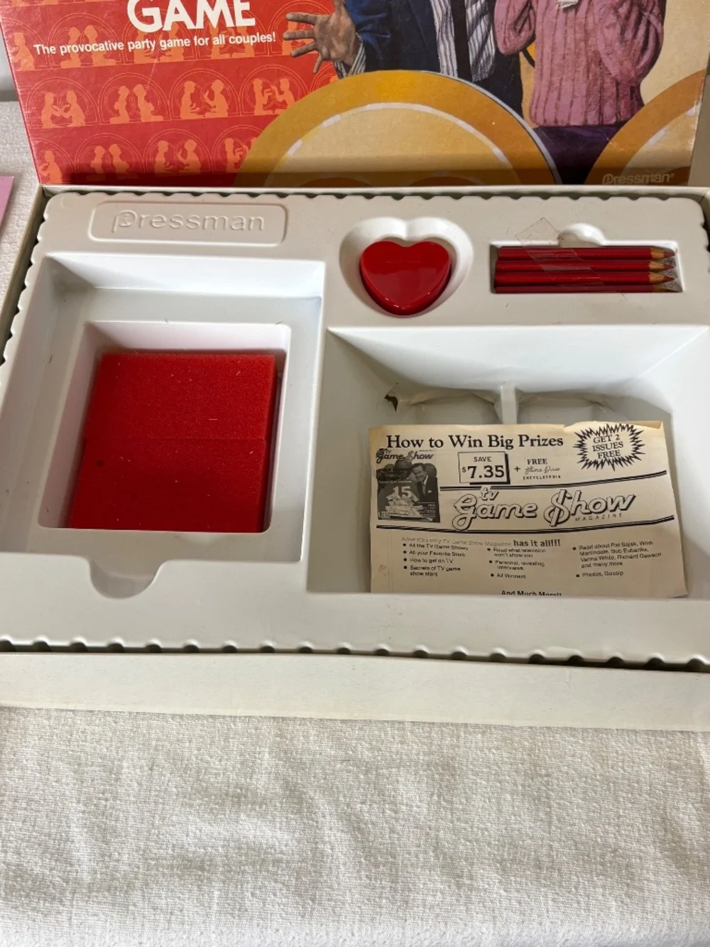 Pressman vintage newlywed
